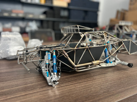 Titanium alloy metal pipe rack baja cage