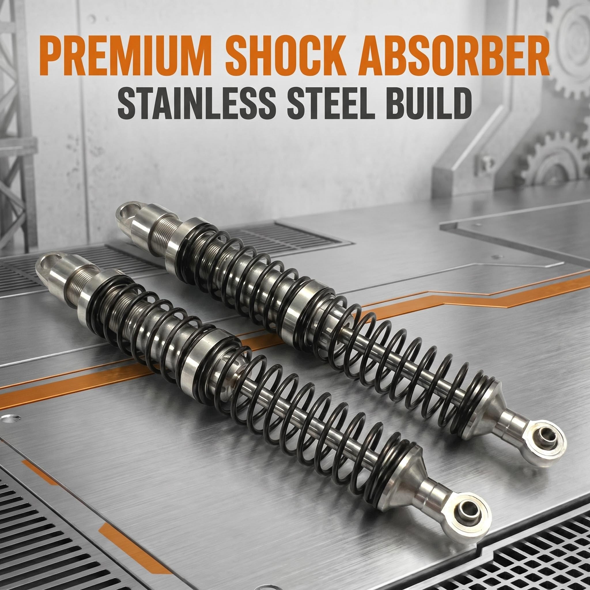 1/10 1/8 climbing car high quality stainless steel shock absorber