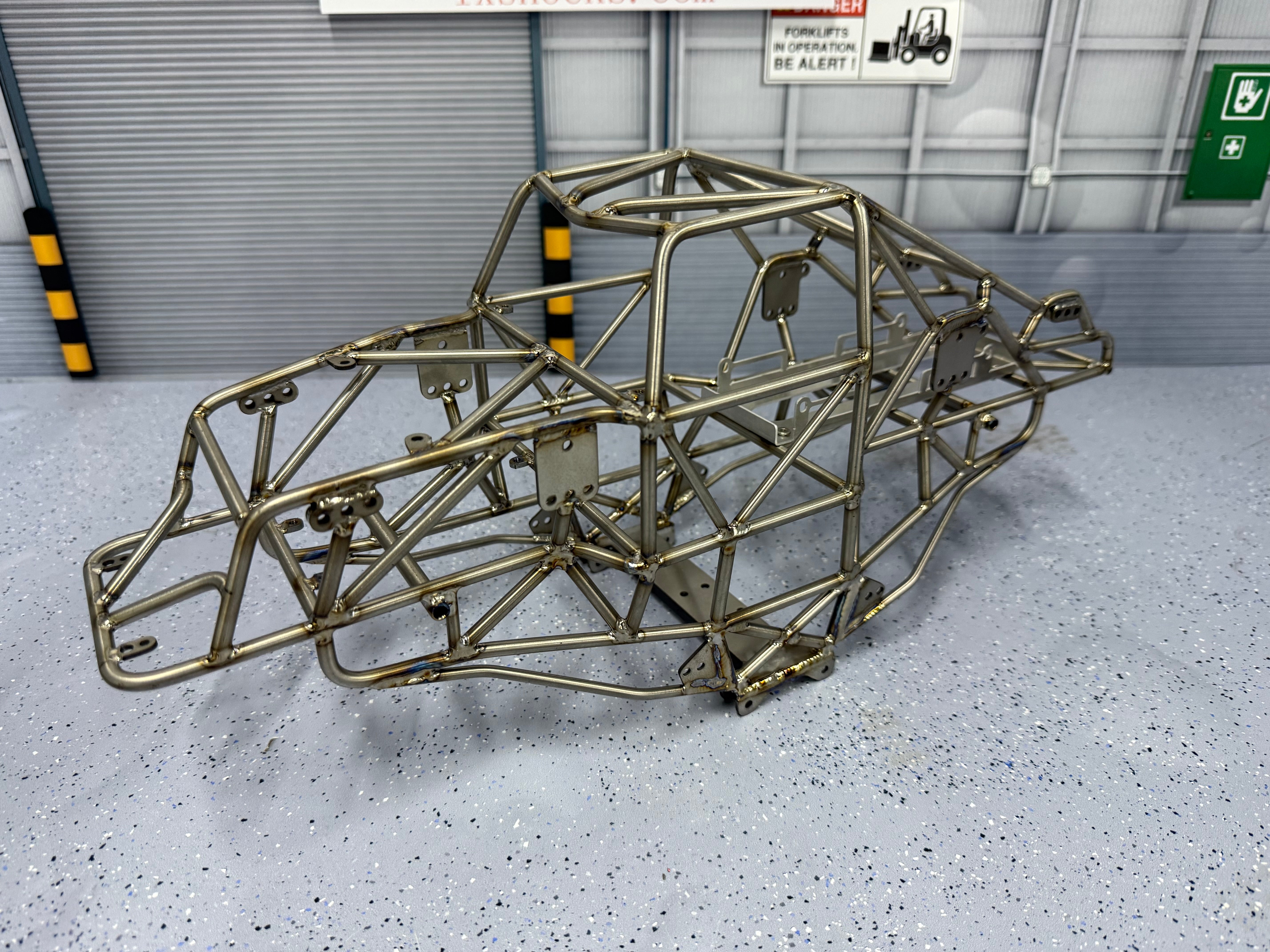 Custom SMT10 MAX-D AX90055 90057 Monster Foot Titanium Alloy Metal Cage