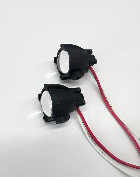 1/10 1/8 Simulation model climbing car LED headlight angel eyes