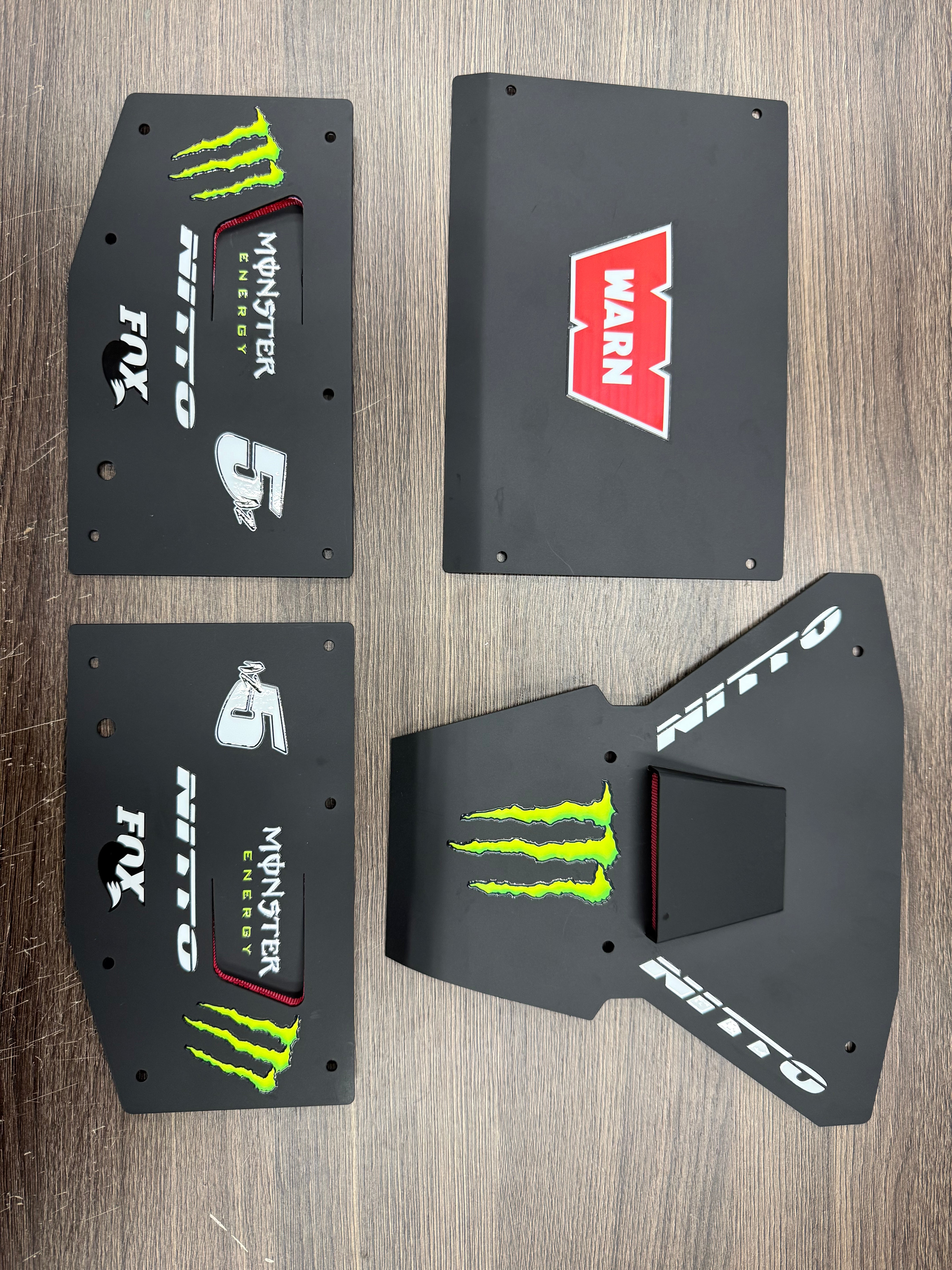 1/7 UDR Truck Custom Armor Plates