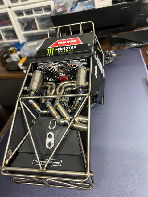 Dragon Slayer Titanium alloy cage custom yeti chassis production