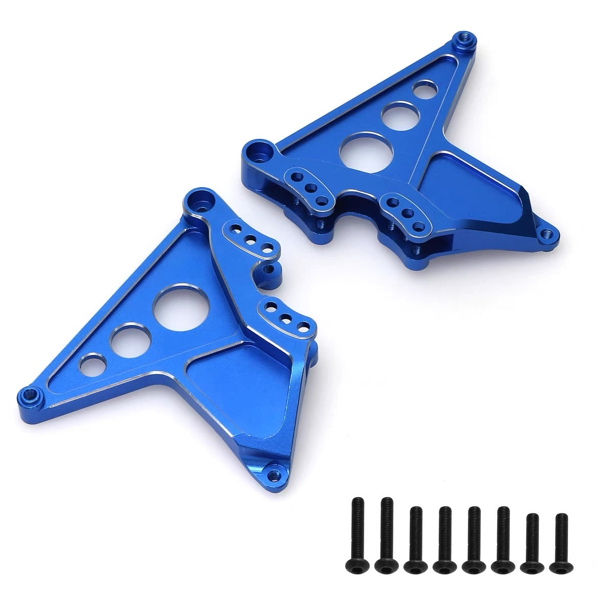 UDR 1:7 rear straight bridge short card modification and upgrade accessories aluminum alloy rear shock absorber