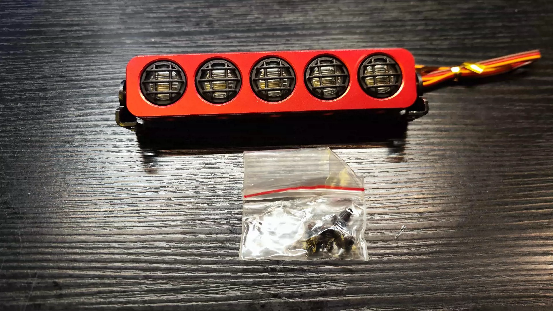 RC model car aluminum alloy shell roof light