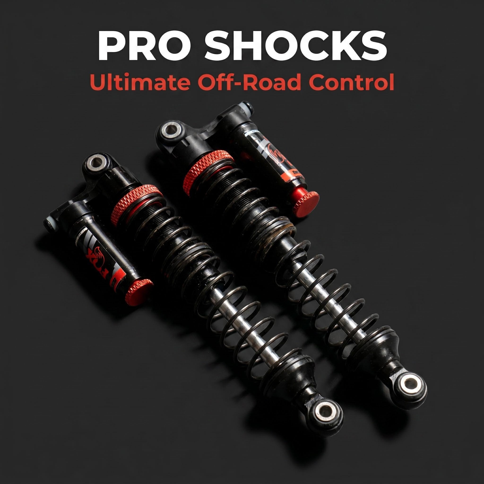 1/10 RC climbing car SCX10 TRX4 TRX6 true negative pressure shock absorber full metal adjustable shock absorber