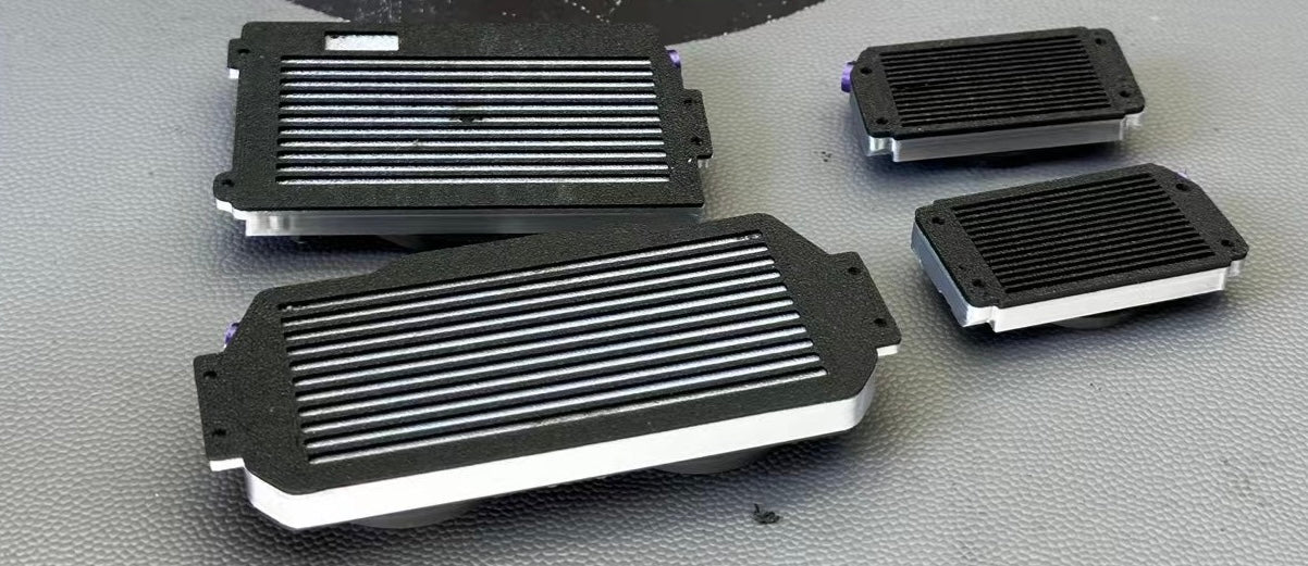 Handmade climbing car radiator