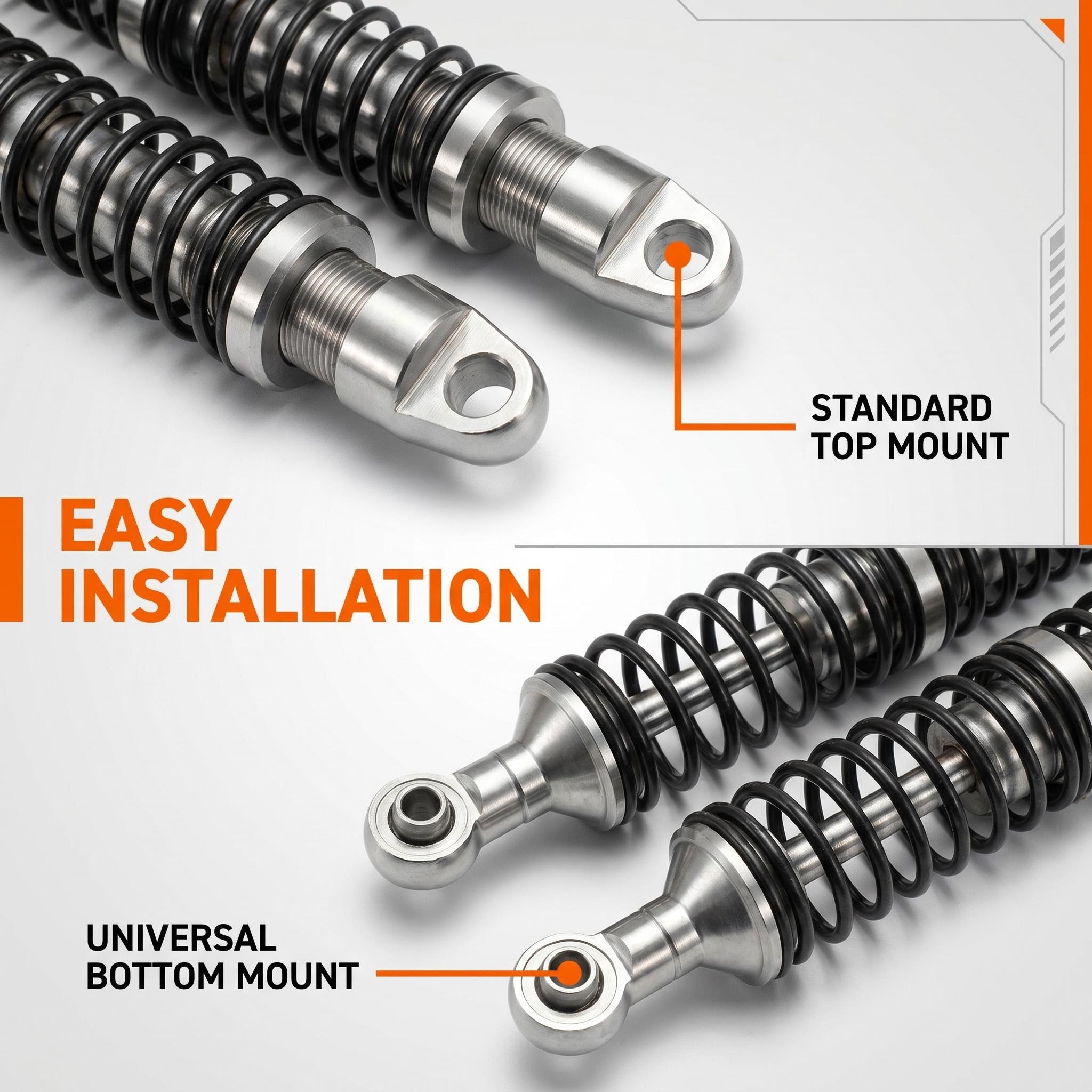 1/10 1/8 climbing car high quality stainless steel shock absorber