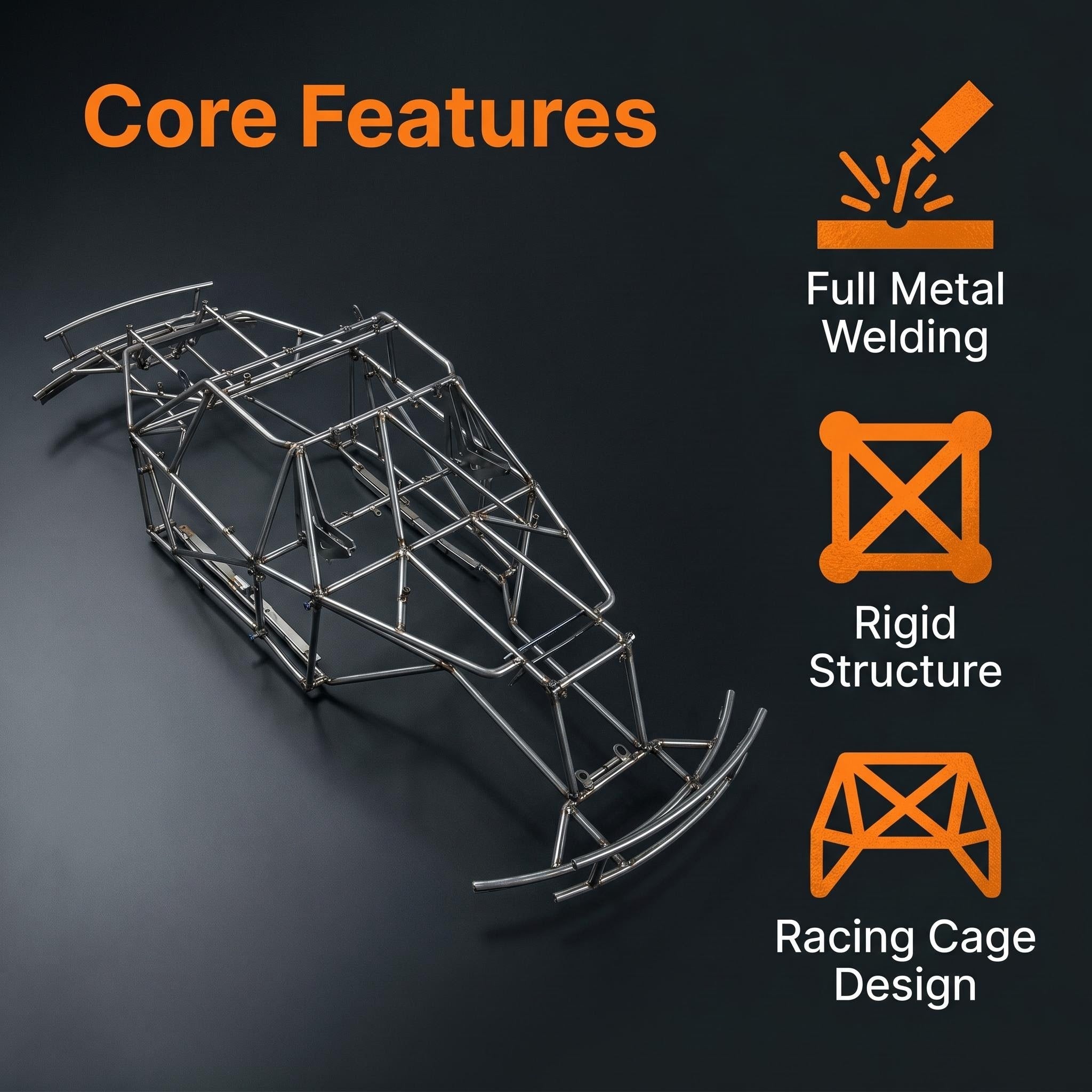 1/6 losi super baja rey titanium cage custom