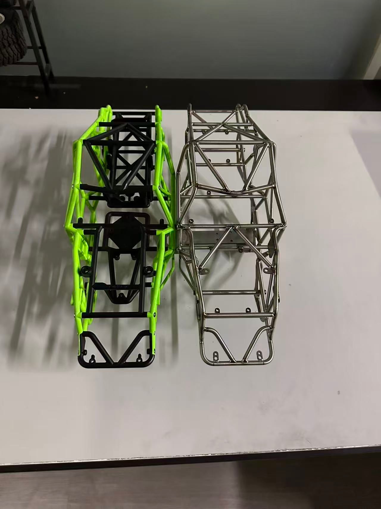 Custom SMT10 MAX-D AX90055 90057 Monster Foot Titanium Alloy Metal Cage