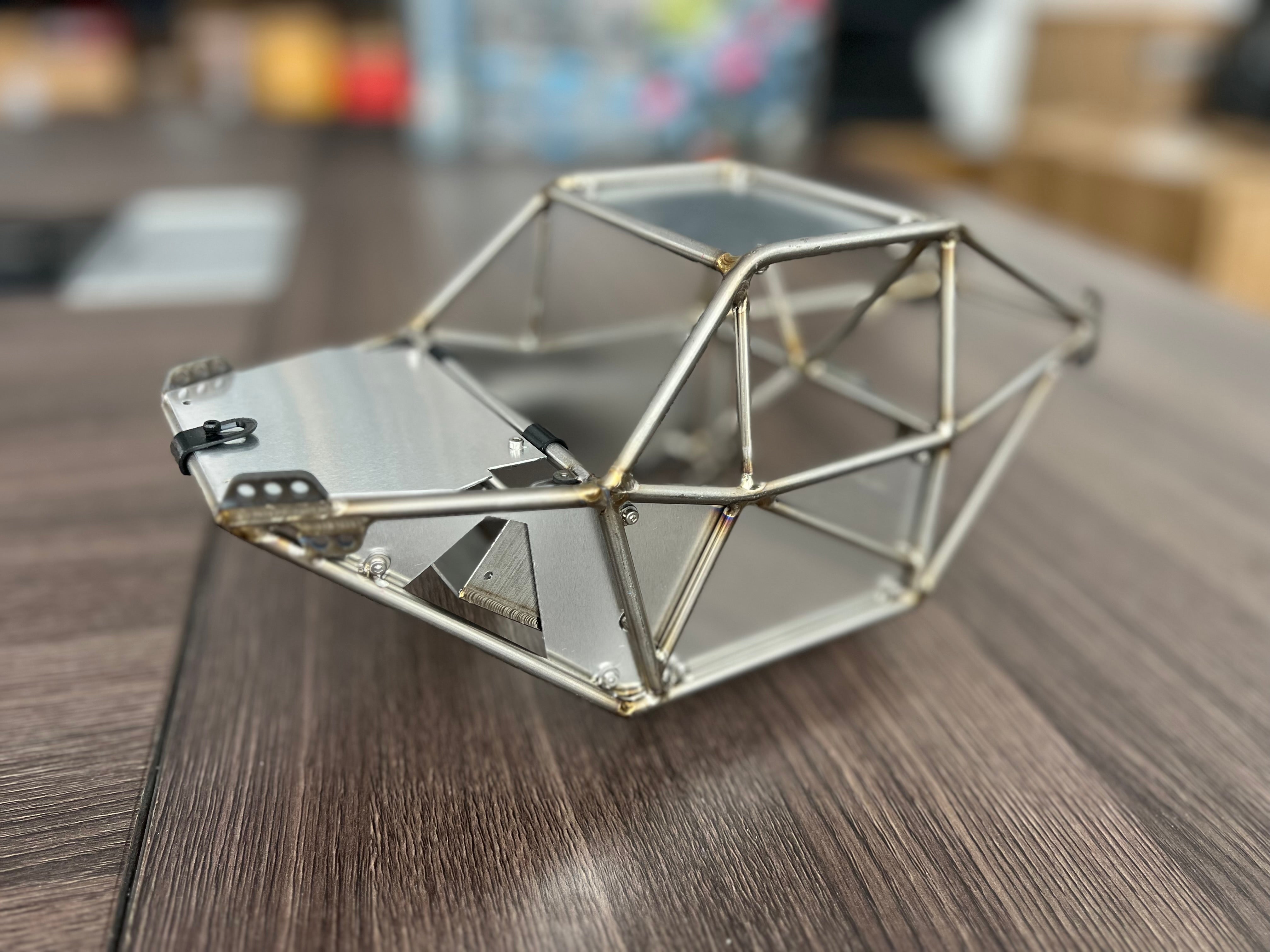 1/10 Scx10/capra Rock Rover Titanium Alloy Cage