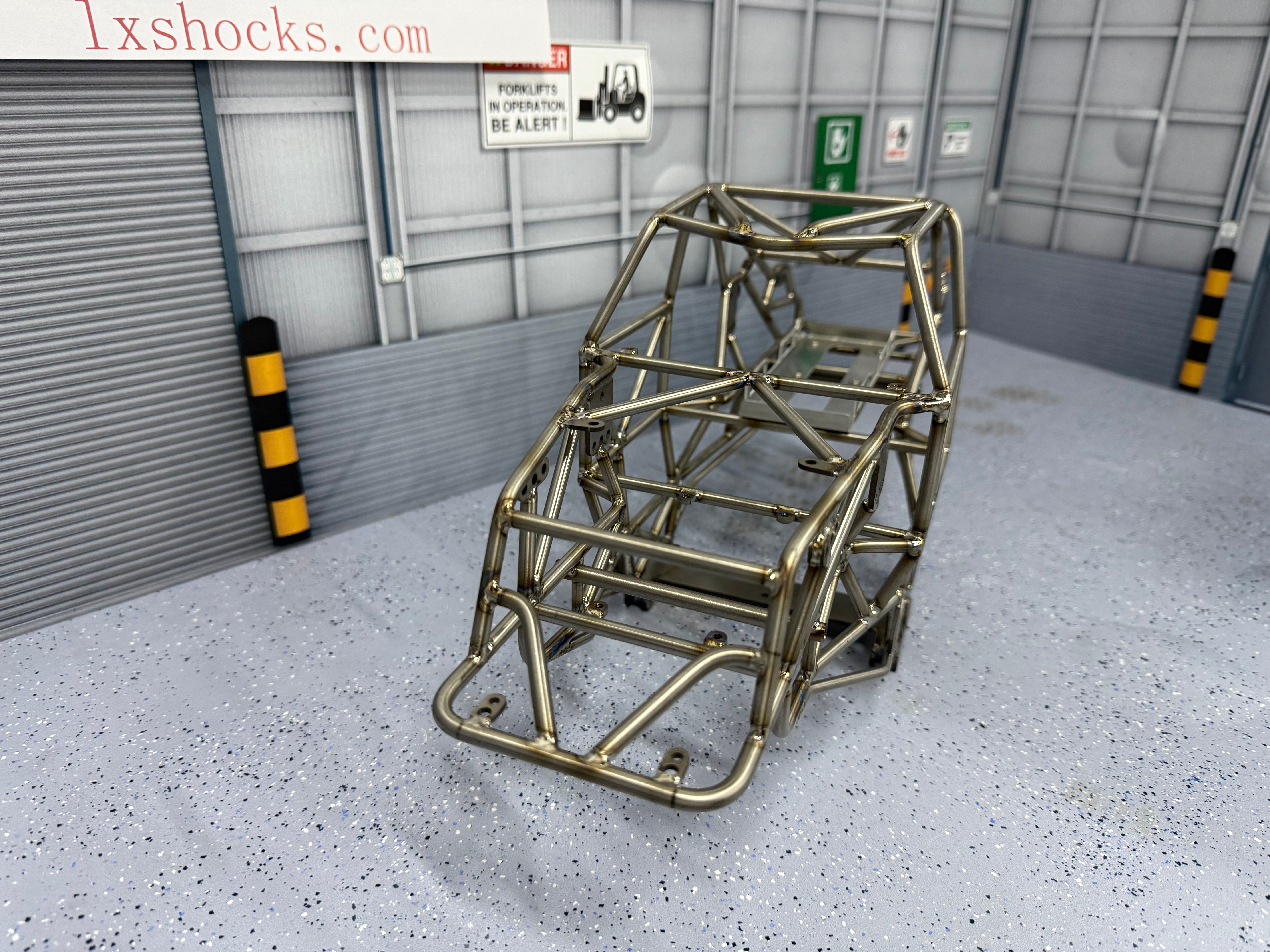 Custom SMT10 MAX-D AX90055 90057 Monster Foot Titanium Alloy Metal Cage