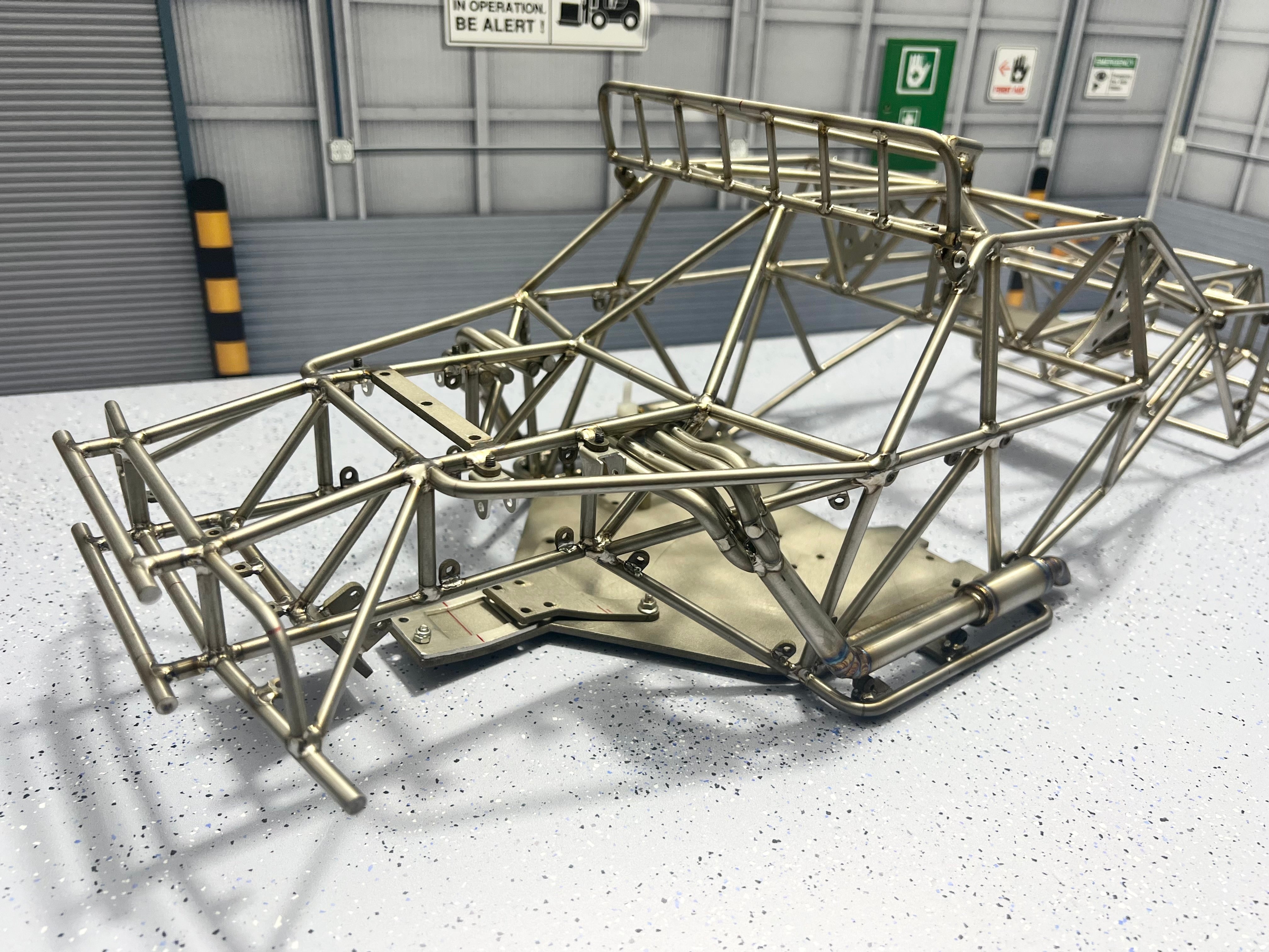 1/6 losi super baja rey titanium cage custom