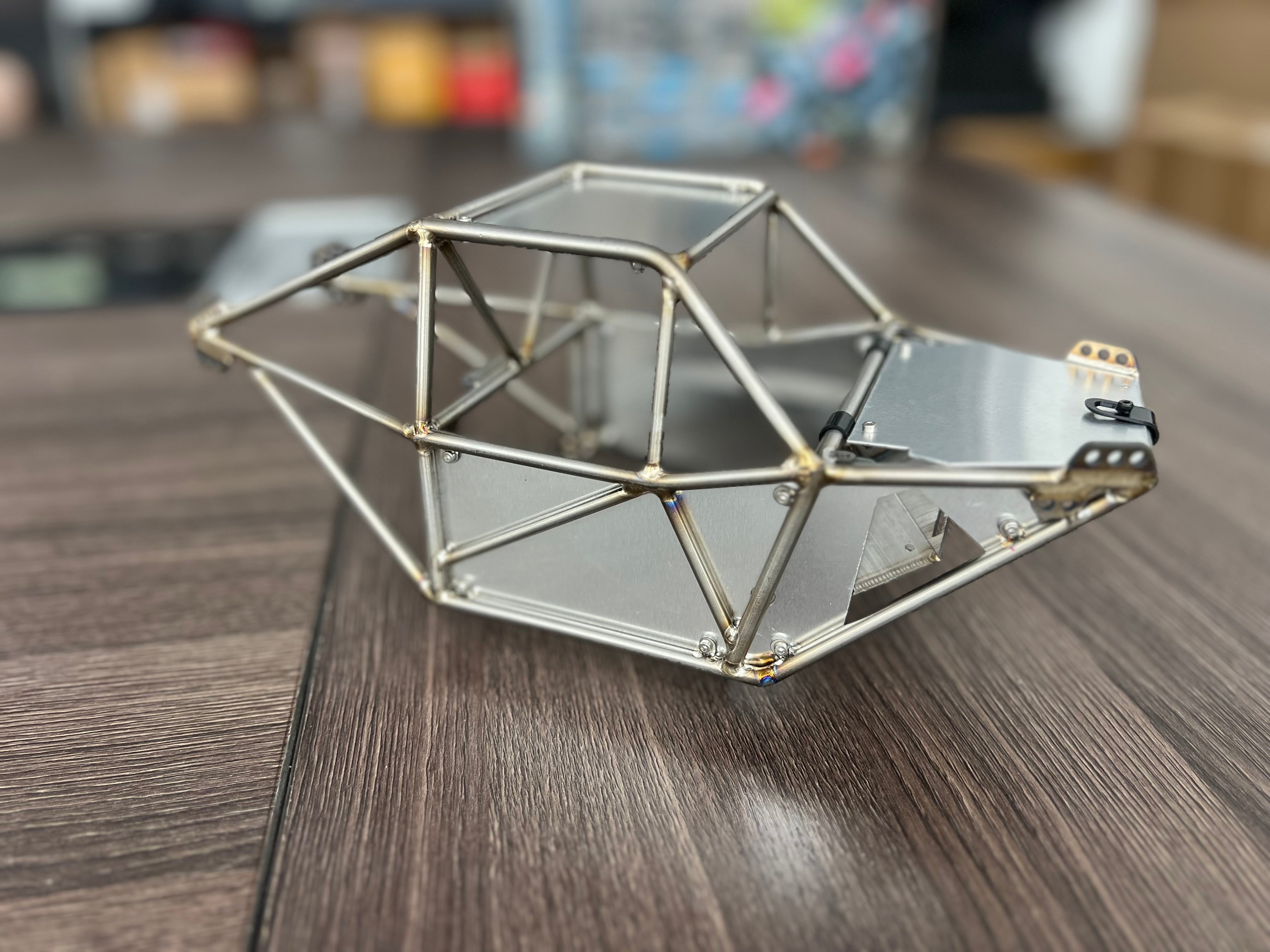 1/10 Scx10/capra Rock Rover Titanium Alloy Cage