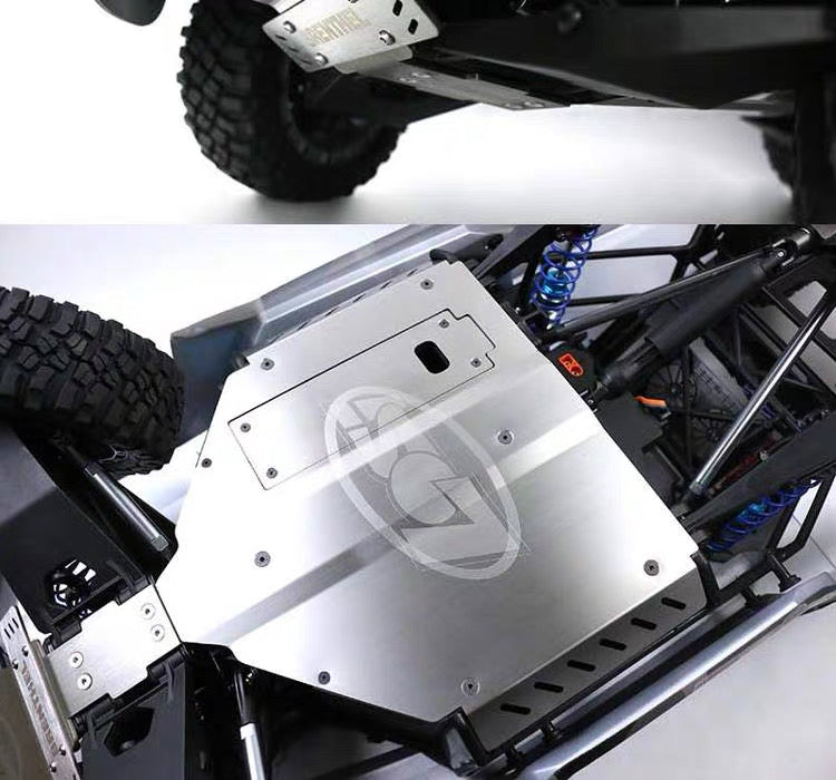 LOSI Super Baja Rey 2.0 1/6 Stainless Steel Chassis Armor / Skid Plate / Impact Guard
