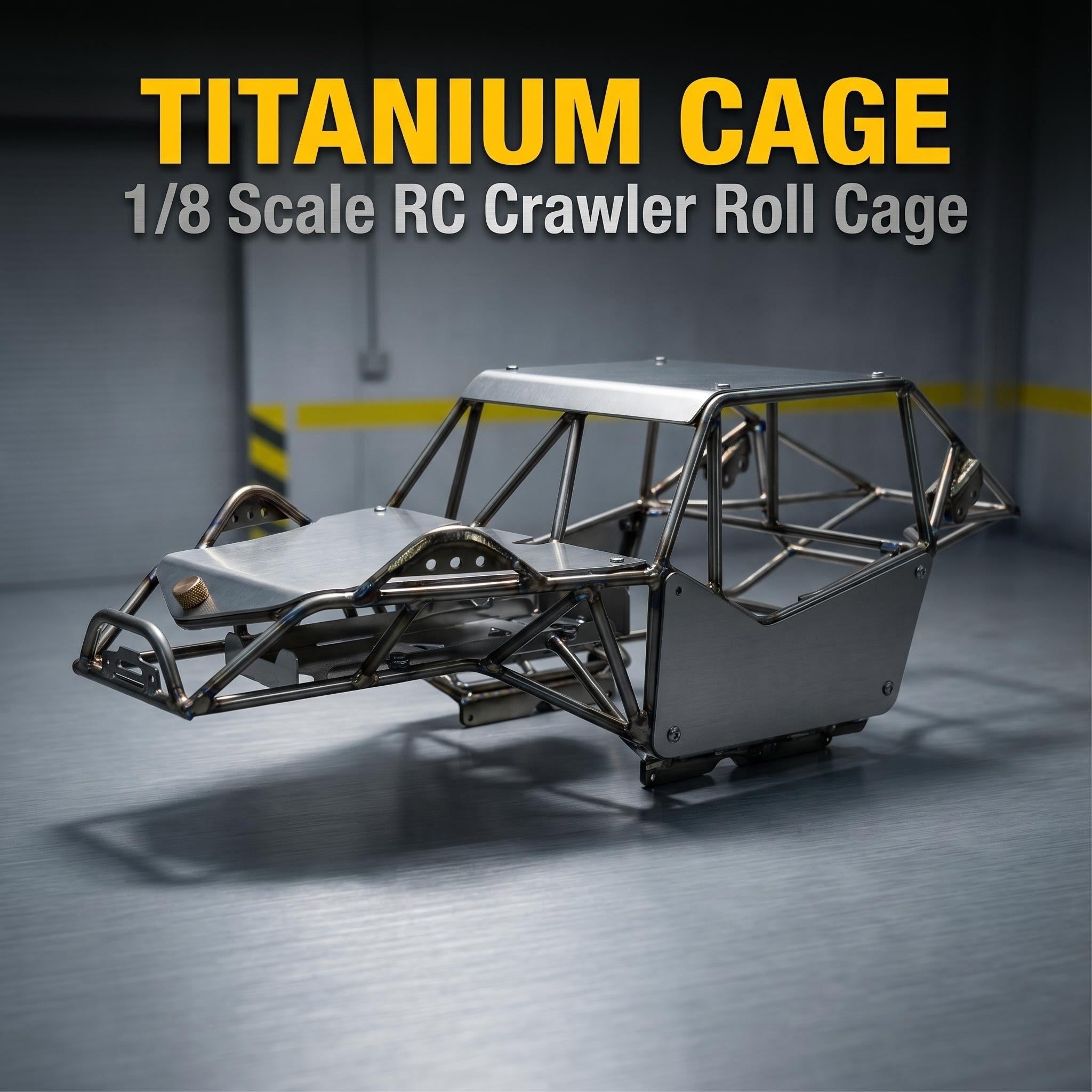 1/8 AXP8 Gilamon Titanium Cage Climbing Car
