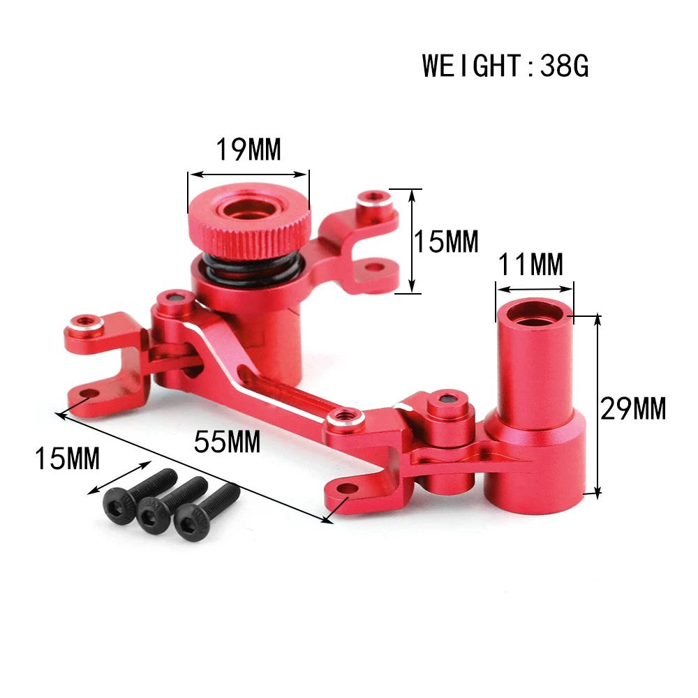 1/7 UDR rear straight axle short card metal aluminum alloy steering group kit replacement 8543
