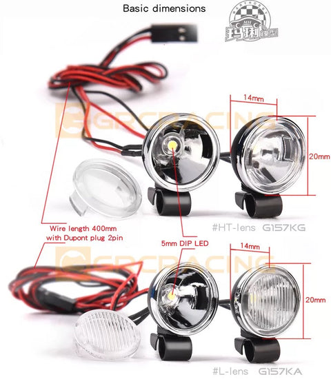 Off-road vehicle headlight