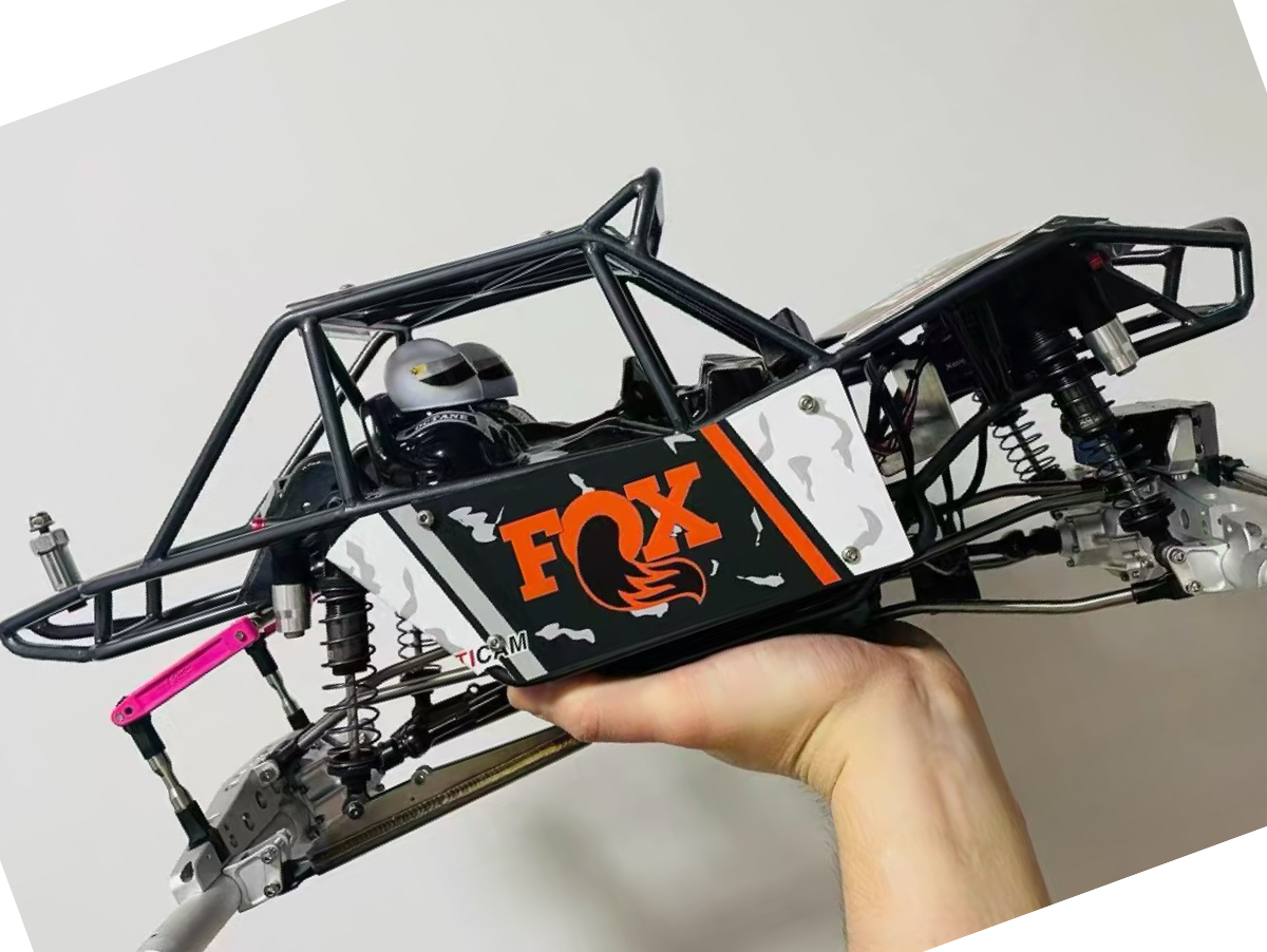 WRAITH, RR10 Titanium Metal Cage Metal Panel