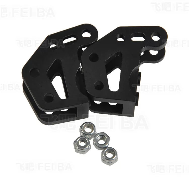 Axial Wraith Ghost Metal Dual Shock Brake Mounts (Pair)