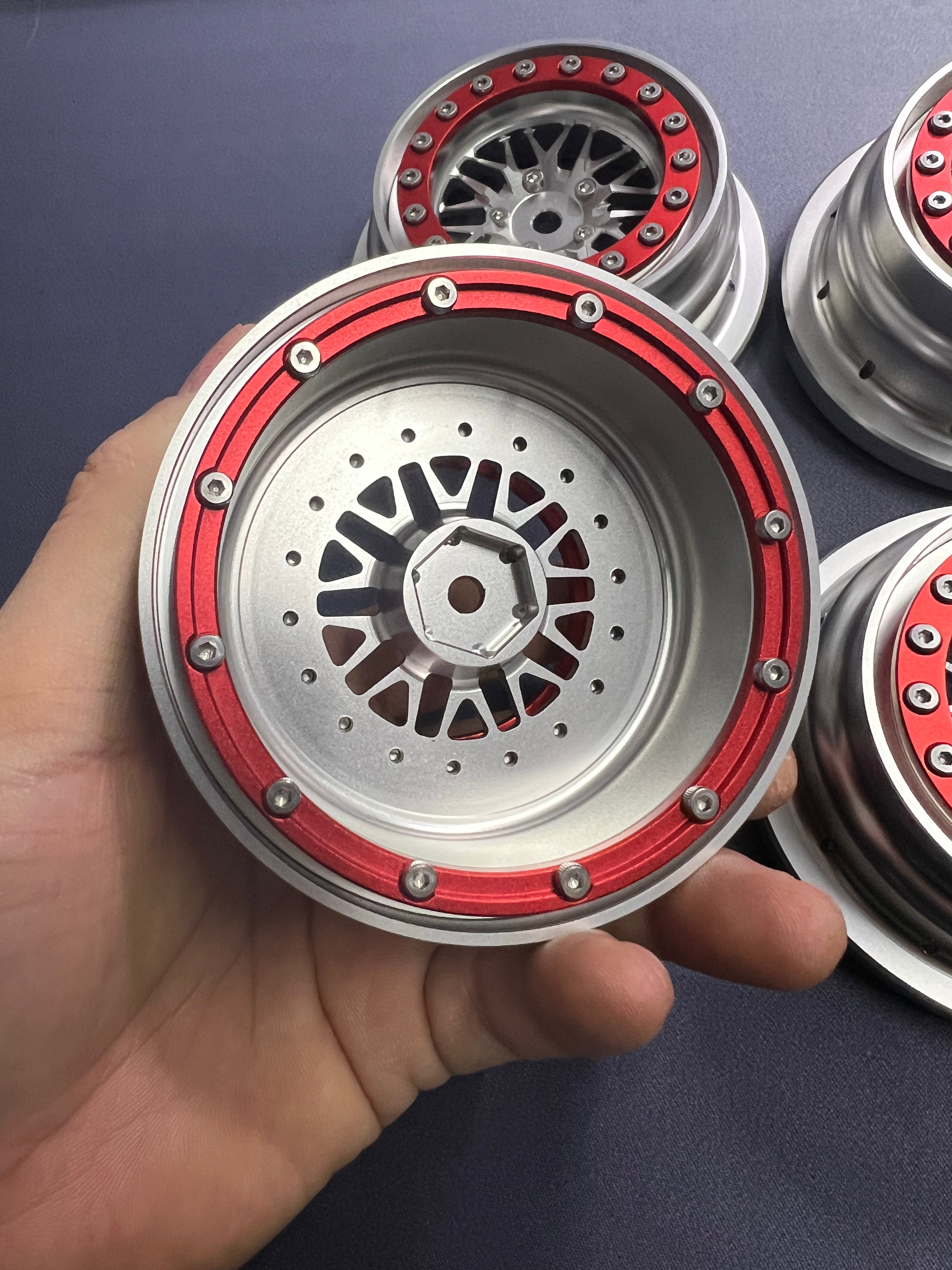 Metal Wheels for RC 1/7 UDR Unlimited Desert Racer