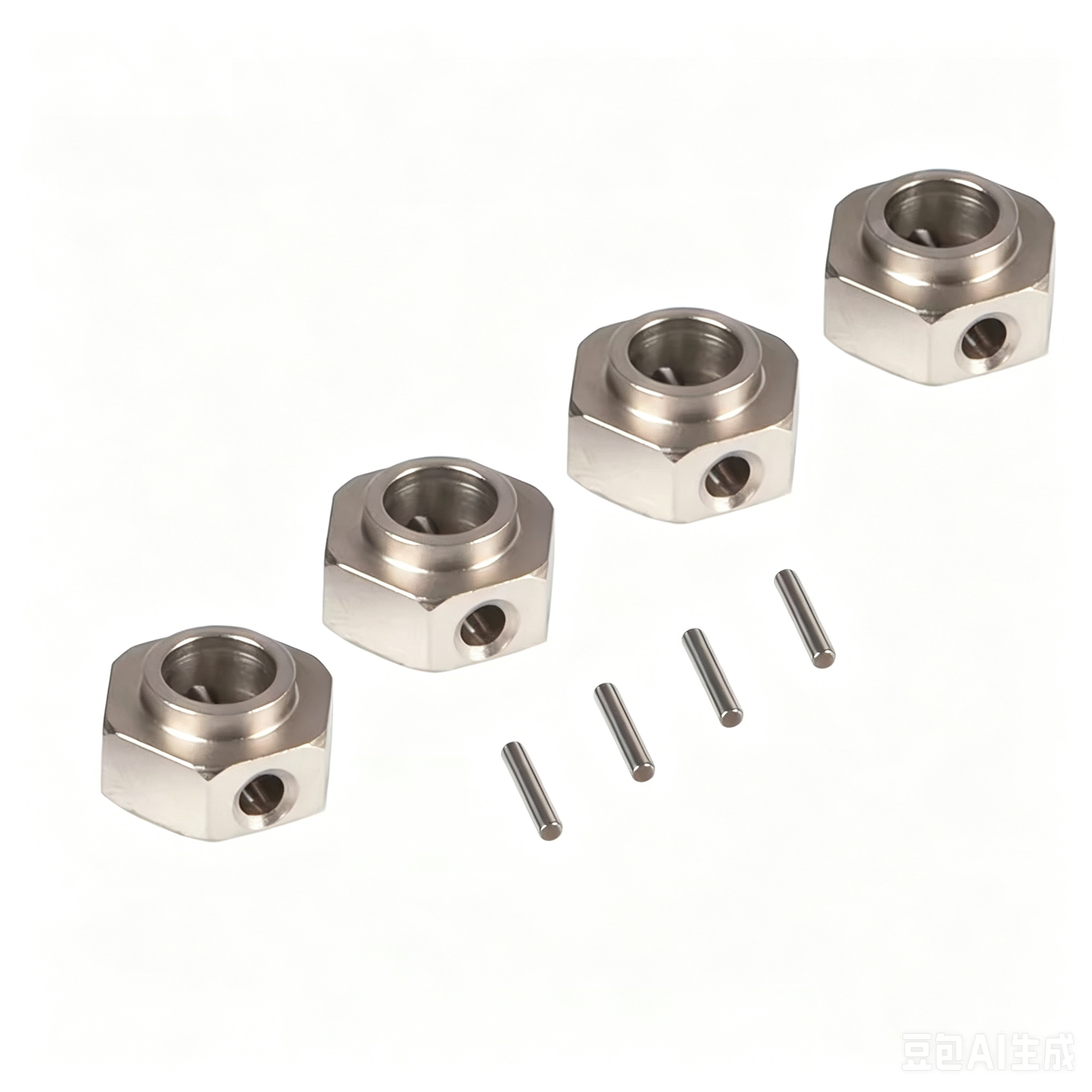 TRX-4 1/10 climbing car metal axle front and rear axle housing assembly