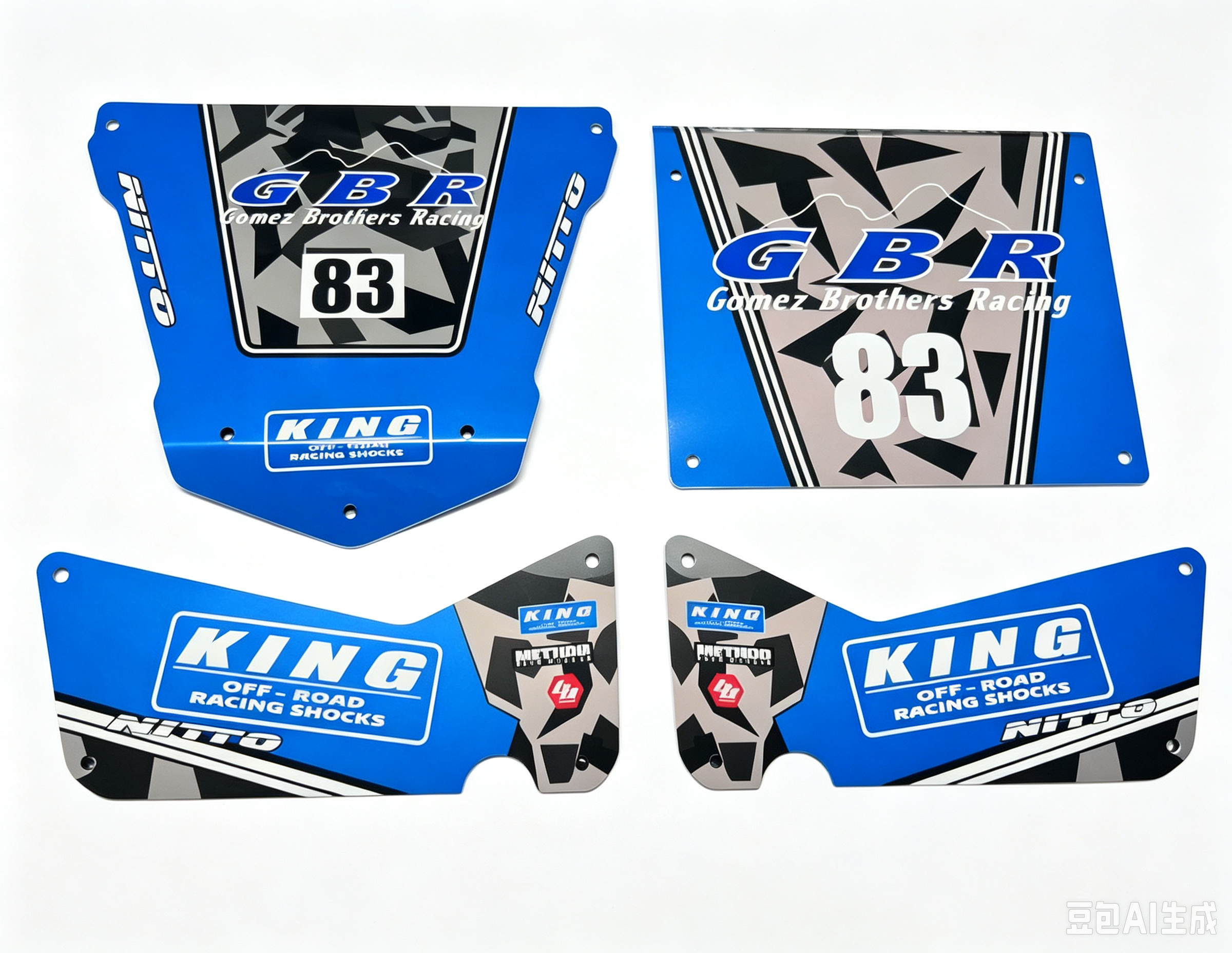 1/8 AXP8 Gilamon Titanium Cage Climber Shell