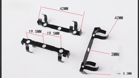 Metal negative pressure shock absorbing frame fixed buckle support ring frame 4pcs