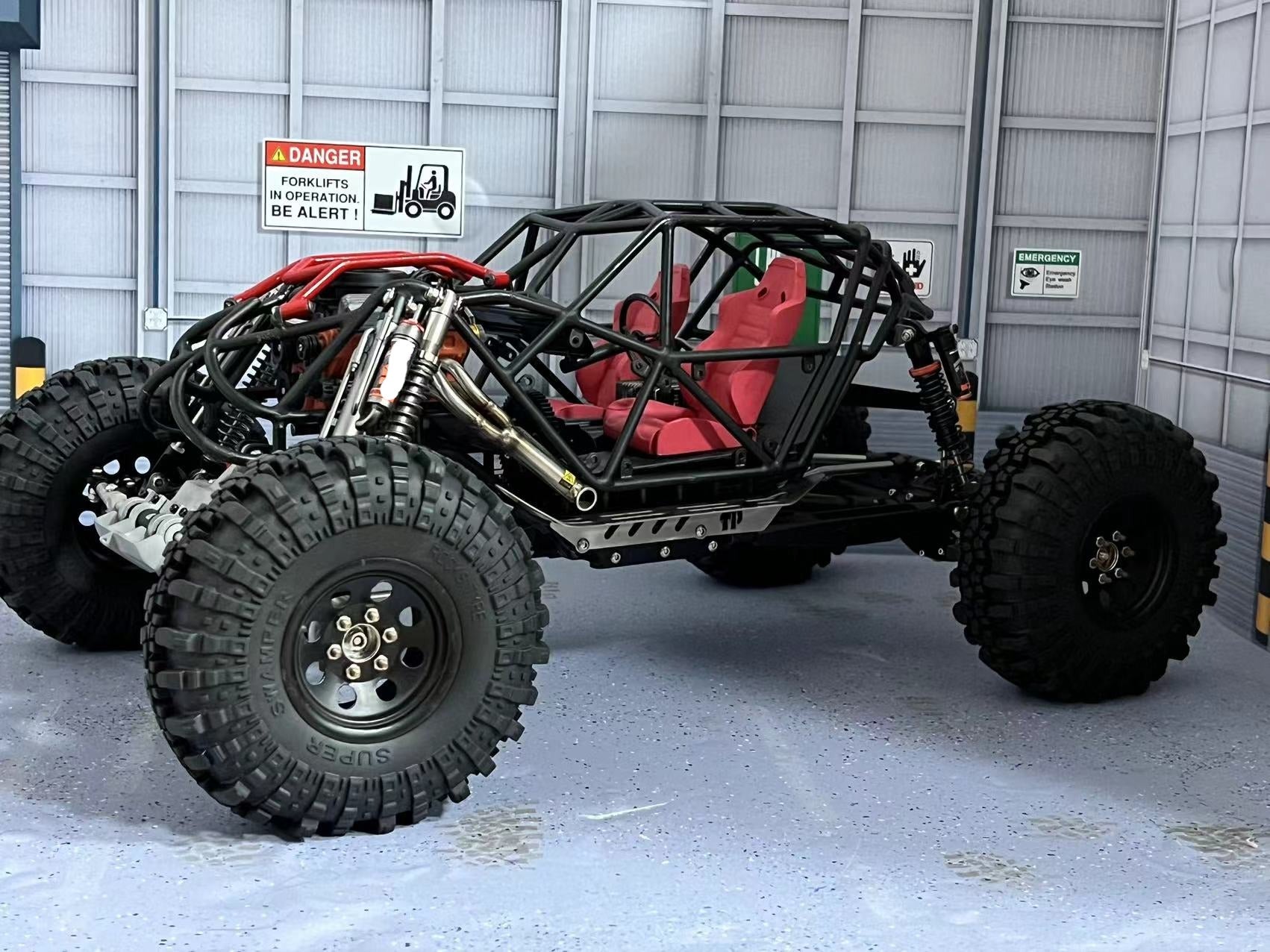 ROCK BUGGY Truck custom titanium alloy metal cage