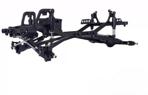 DIY SCX10 I II scissor axle cross arm upgrade metal frame