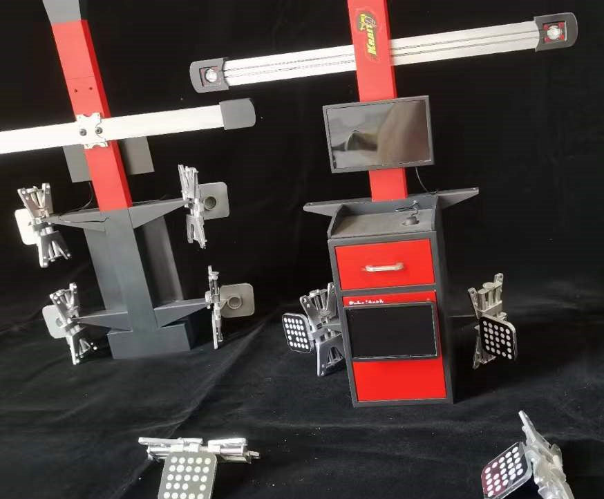 RC handmade four wheel alignment