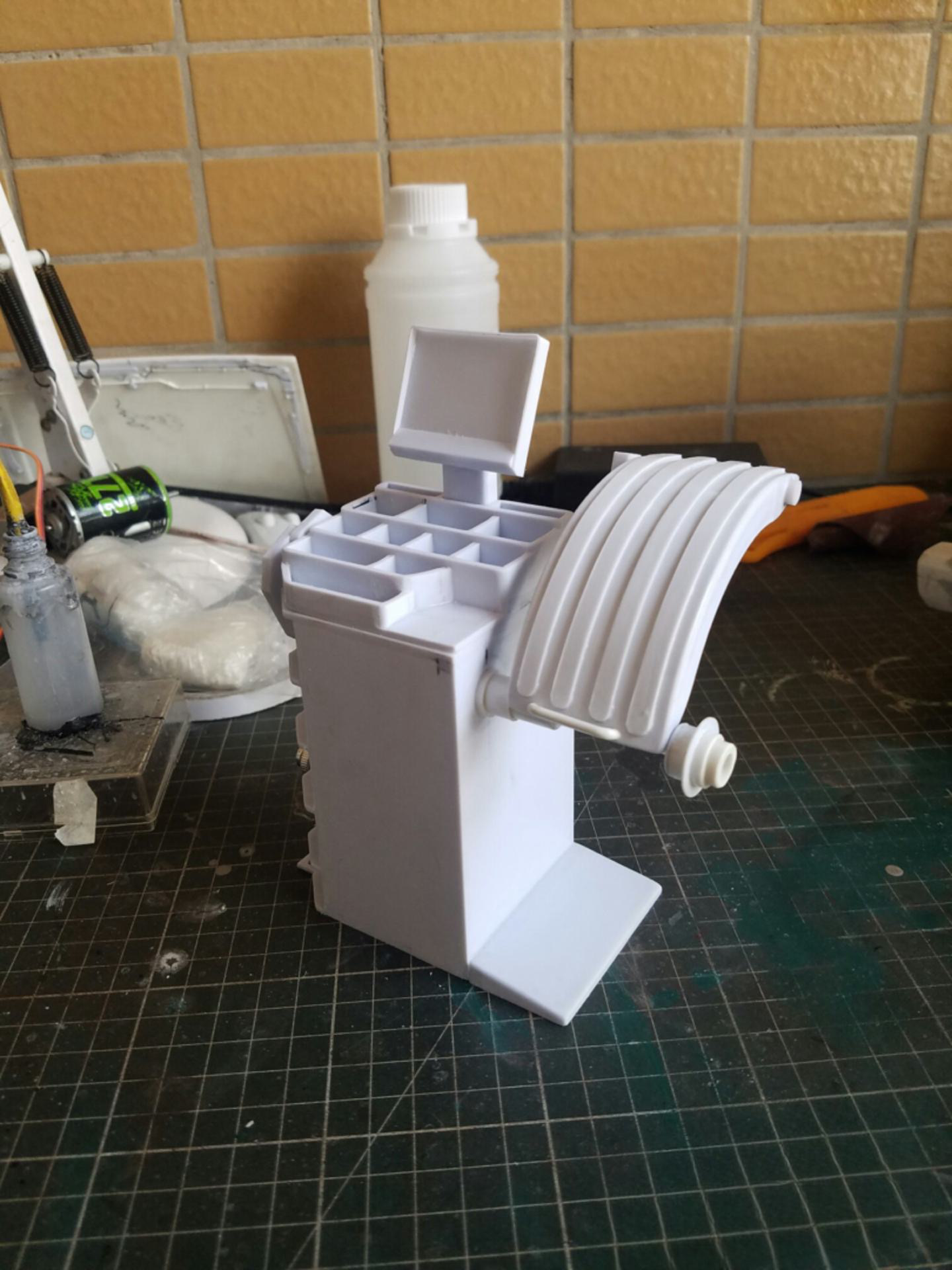 RC handmade tire repair machine