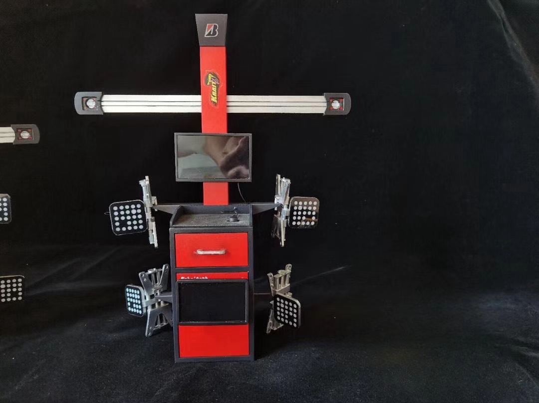 RC handmade four wheel alignment