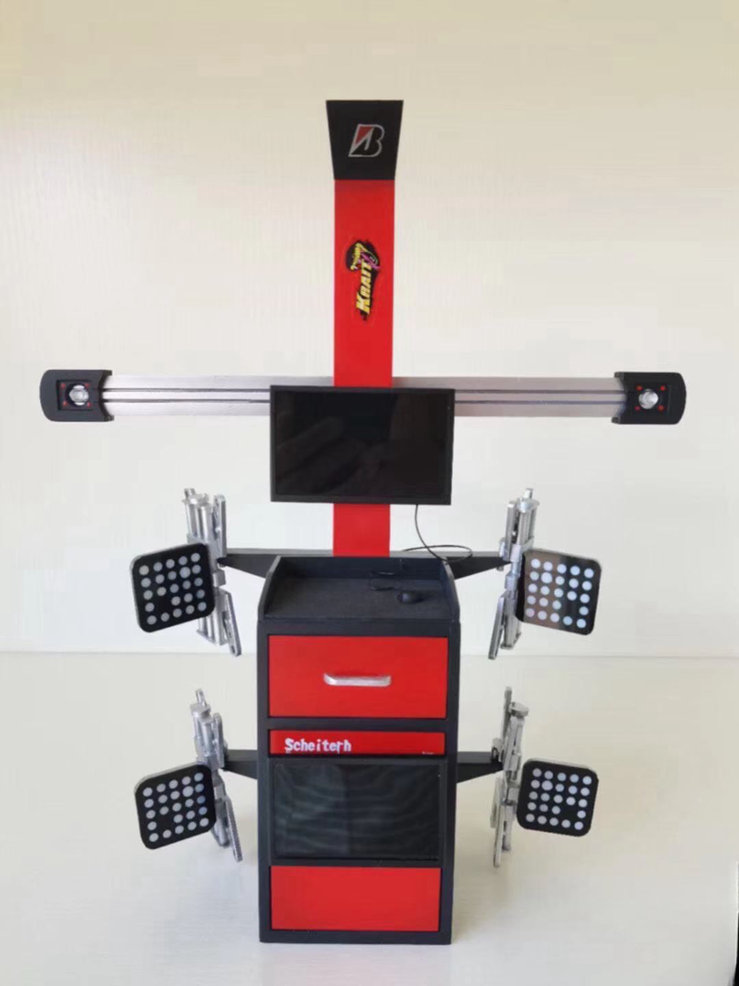 RC handmade four wheel alignment