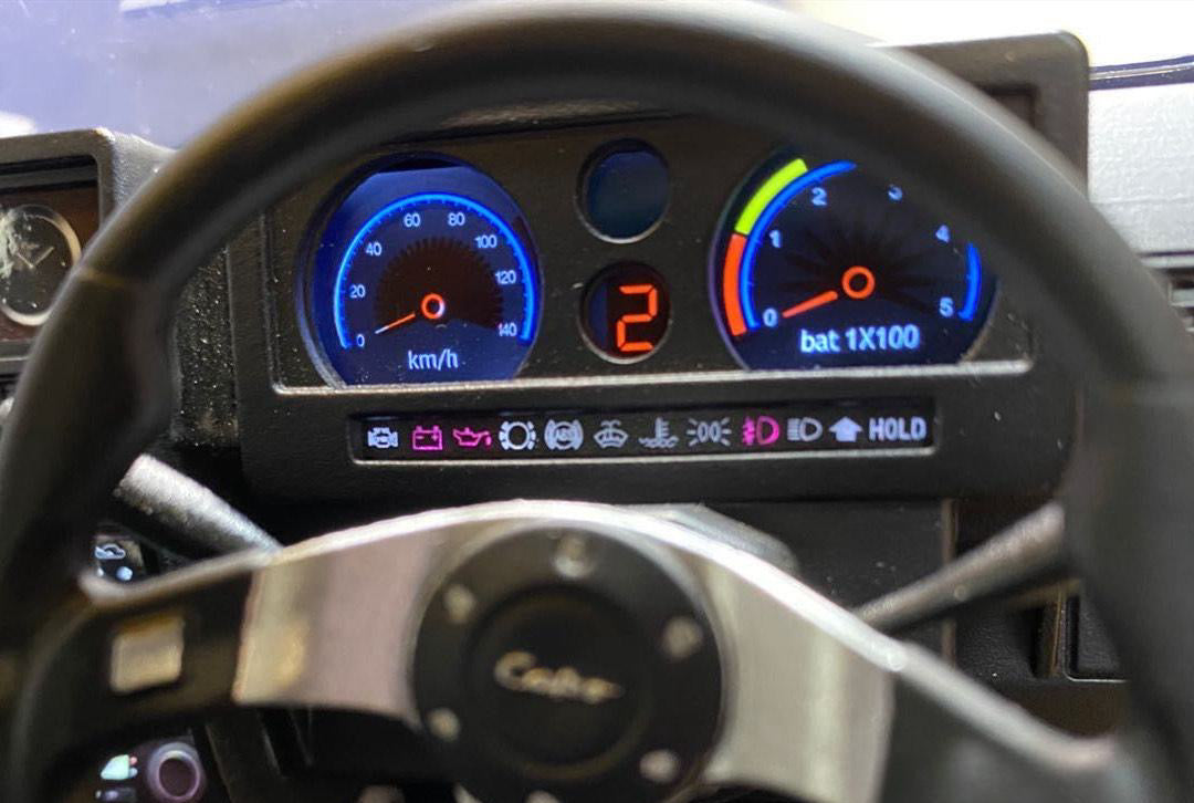 RC Model car electronic dashboard （part）
