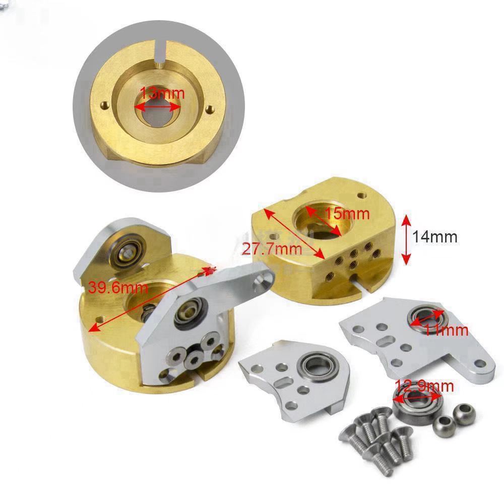 Axial ghost brass steering cup C seat counterweight part