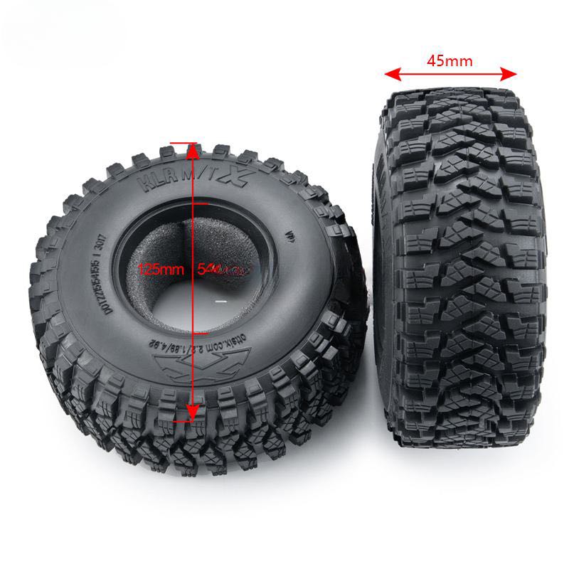 2.2 inch simulation tire skin
