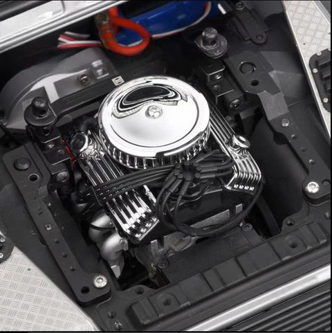 V8 simulation engine fan radiator F82 motor fan hood GAX0142A