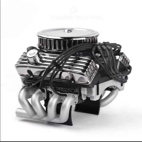 V8 simulation engine fan radiator F82 motor fan hood GAX0142A