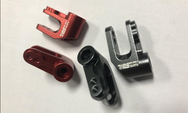 1/7 rear straight bridge short card Flyingsail metal servo arm accessories, UDR accessories