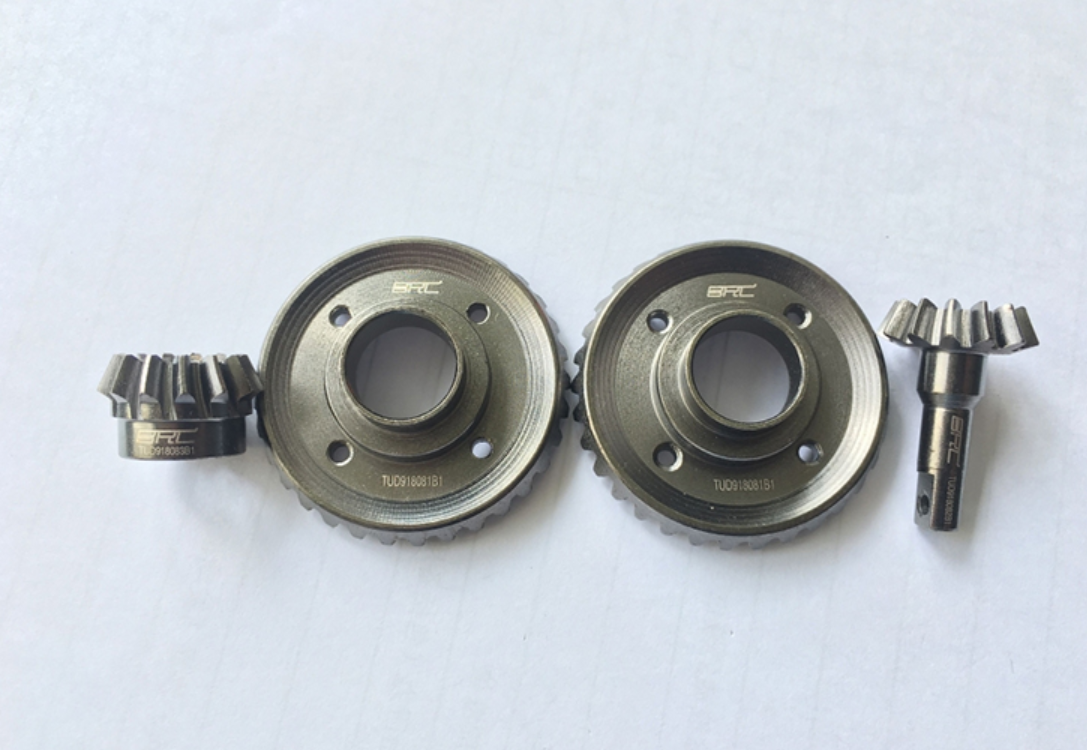 1/7 UDR rear straight axle short card modification and upgrade parts metal differential steel teeth steel teeth metal parts