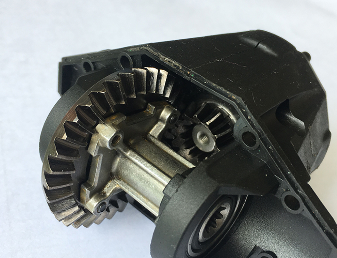 1/7 UDR rear straight axle short card modification and upgrade parts metal differential steel teeth steel teeth metal parts