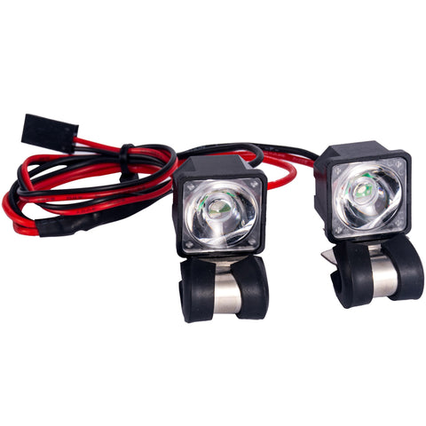 RC remote control model car climbing car universal refit upgrade OP accessories 3W top light spotlight headlight searchlight