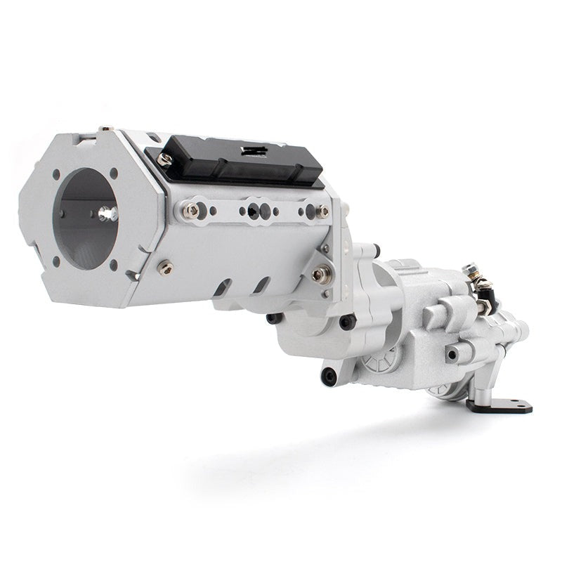 simulation model car scx10-ll DIY metal V8 engine two-speed