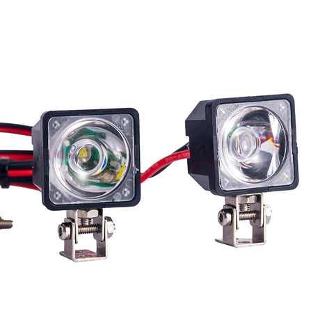 RC remote control model car climbing car universal refit upgrade OP accessories 3W top light spotlight headlight searchlight
