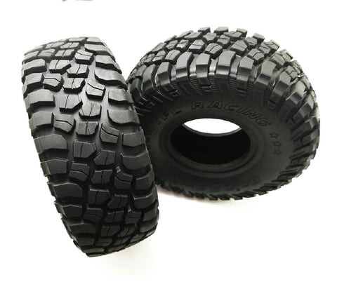 2.2 inch simulation climbing car tire with inner bladder
