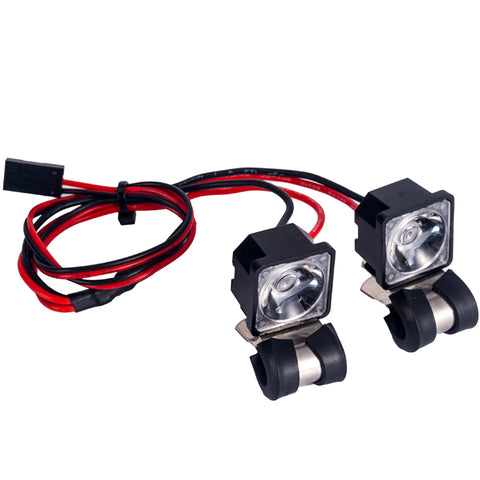 RC remote control model car climbing car universal refit upgrade OP accessories 3W top light spotlight headlight searchlight