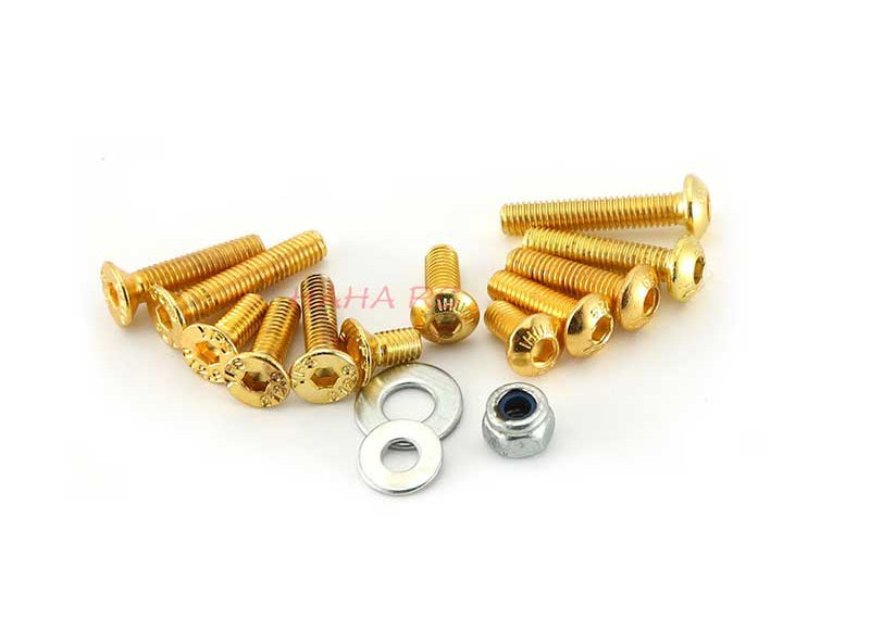 Gold Plated Screws （metal parts）– LX Shock