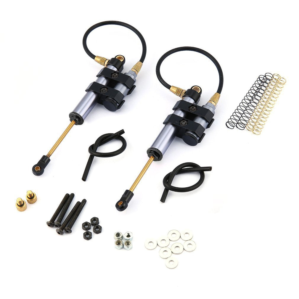 Negative pressure hydraulic shock absorber