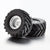 2.2 Simulation big truck tire group metal CNC wheel Tianfulong model car tire tire accessories