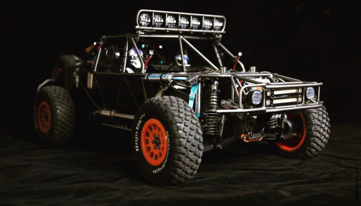 Titanium alloy metal pipe rack baja cage